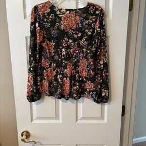 Maurices Floral Blouse